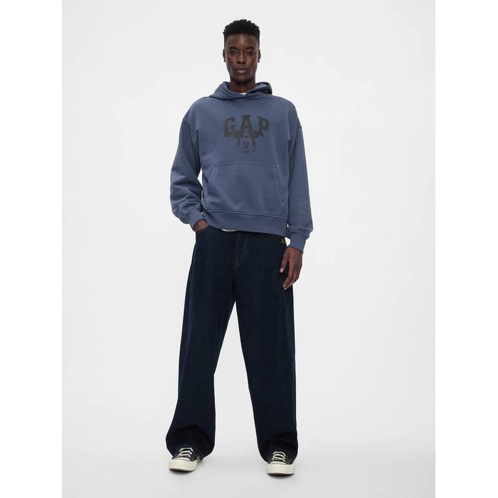Толстовка с логотипом Gap × Disney Mickey Mouse цвет: Синий