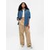 Gap × Disney İşlemeli Baggy Khaki Pantolon цвет: Бежевый