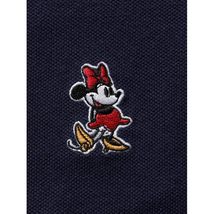 Disney Укороченная воротником-поло футболка с вырезом Gap × Polo цвет: Синий