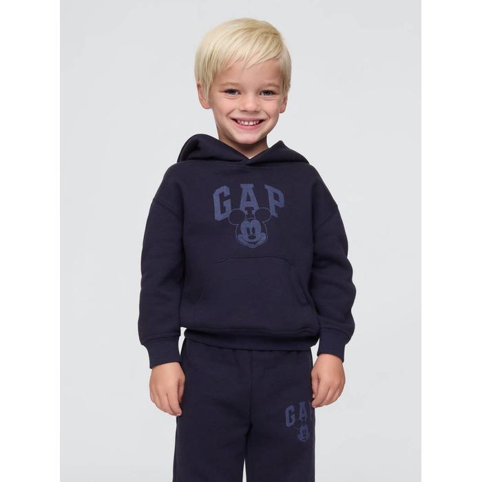 Gap × Disney Vintage Soft Mickey Mouse Logo Sweatshirt цвет: Синий