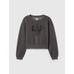 Gap × Disney Vintage Soft Mickey Mouse Logo Crop Sweatshirt