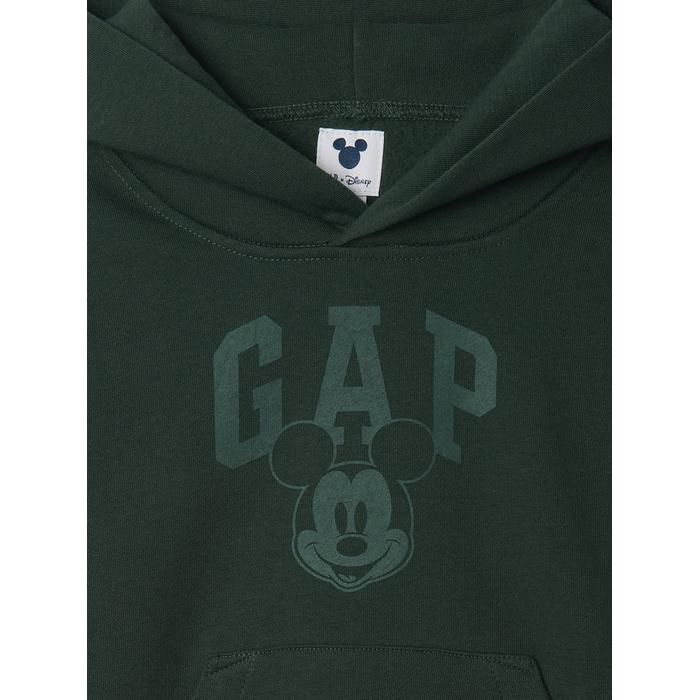 Gap × Disney Vintage Soft Mickey Mouse Logo Sweatshirt цвет: Зелёный