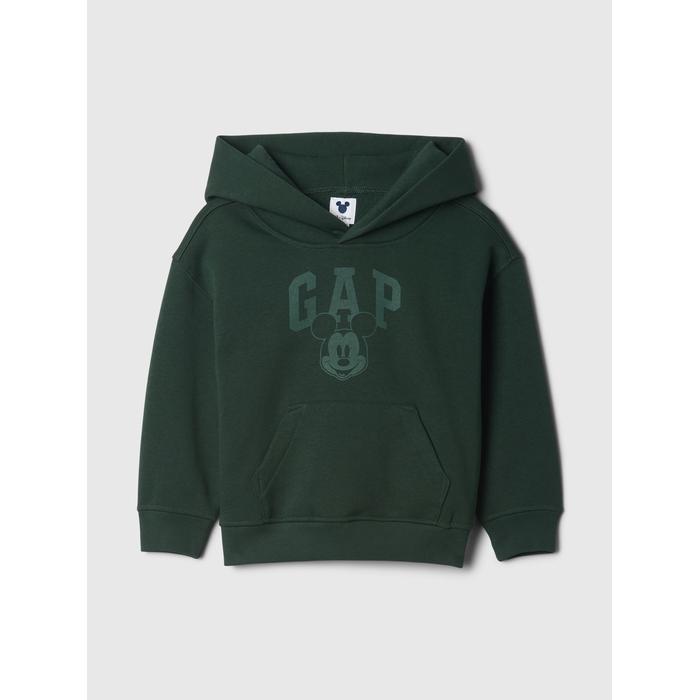 Gap × Disney Vintage Soft Mickey Mouse Logo Sweatshirt цвет: Зелёный