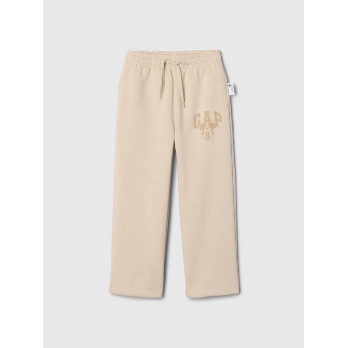 Gap × Disney Vintage Soft Mickey Mouse Logo Eşofman Altı цвет: Бежевый