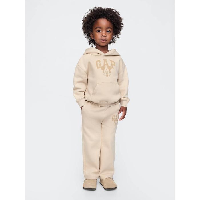Gap × Disney Vintage Soft Mickey Mouse Logo Eşofman Altı цвет: Бежевый