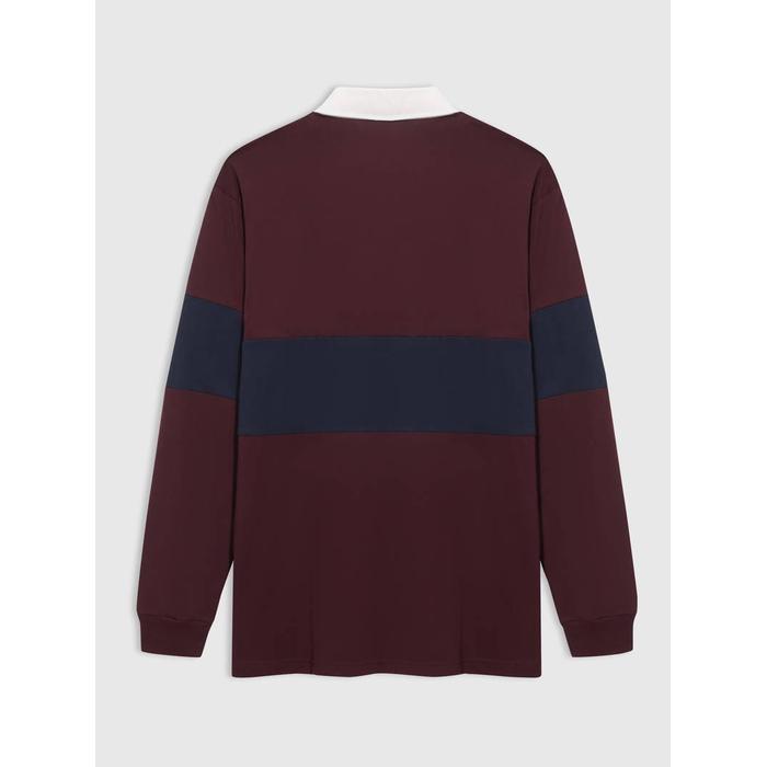 Gap Logo Polo Yaka Colorblock T-Shirt цвет: Красный