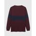 Gap Logo Polo Yaka Colorblock T-Shirt цвет: Красный