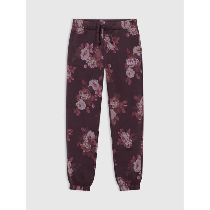 Gap Logo Relaxed Fleece Jogger Eşofman Altı цвет: Красный