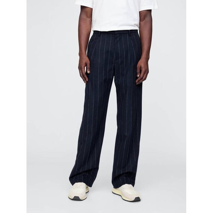365 Yün Karışımlı Relaxed Fit Pantolon цвет: Синий