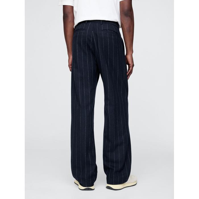 365 Yün Karışımlı Relaxed Fit Pantolon цвет: Синий