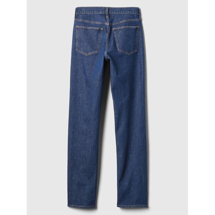 90'ların Düz Jean Pantolon цвет: Голубой
