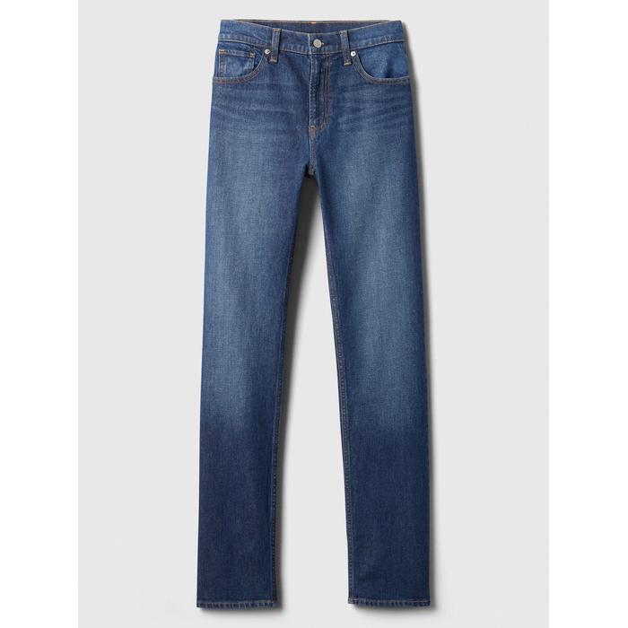 90'ların Düz Jean Pantolon цвет: Голубой