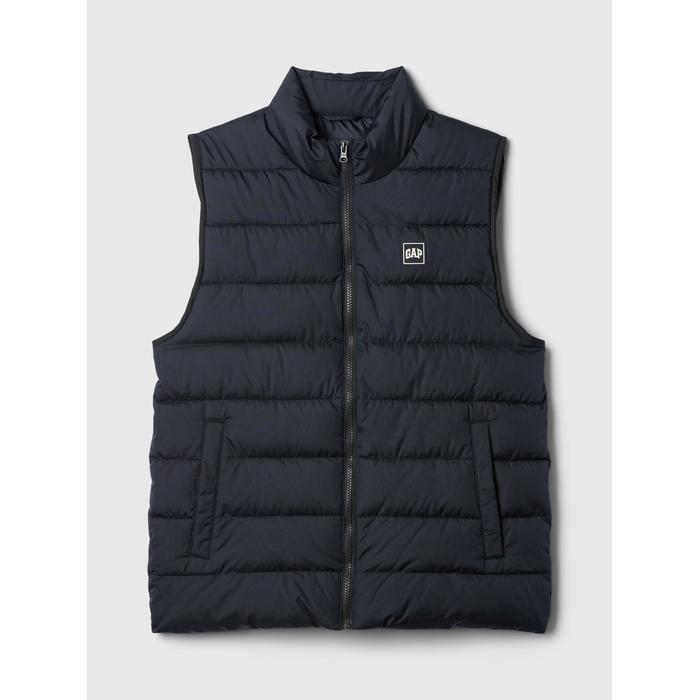Gap Logo ColdControl Puffer Şişme Yelek цвет: Синий