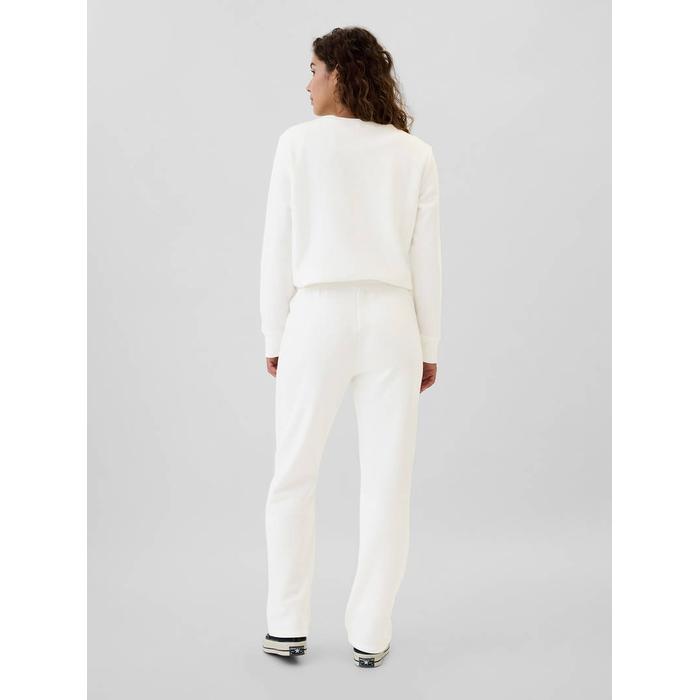 Gap Logo Bootcut Pull-On Fleece Eşofman Altı цвет: Белый