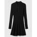 Polo Yaka Triko Mini Elbise цвет: Чёрный