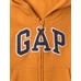 Gap Logo Fleece Fermuarlı Sweatshirt цвет: Оранжевый