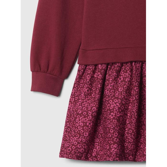 Relaxed Sweatshirt Fleece Elbise цвет: Красный