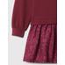 Relaxed Sweatshirt Fleece Elbise цвет: Красный