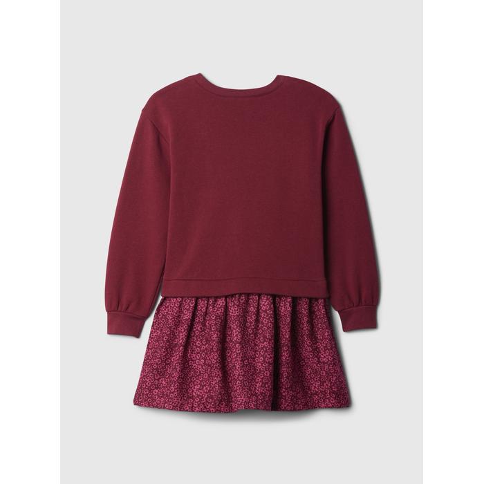 Relaxed Sweatshirt Fleece Elbise цвет: Красный