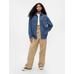 Gap × Disney Denim Western Gömlek цвет: Синий