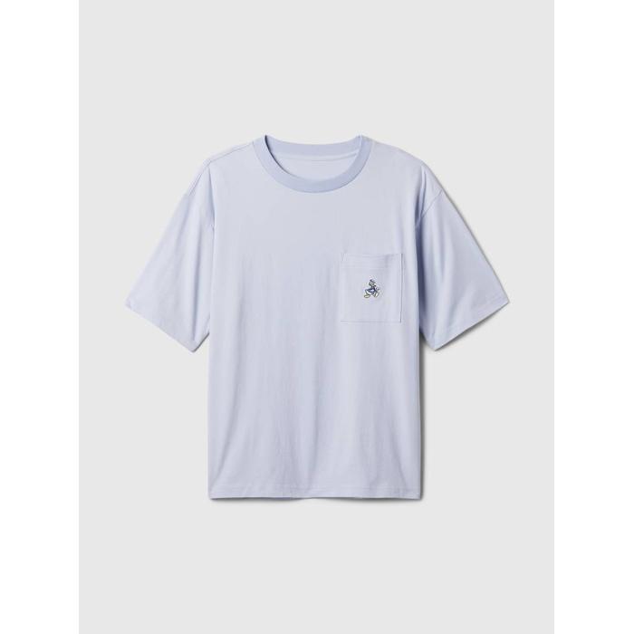 Gap × Disney Heavyweight Cepli T-Shirt цвет: Голубой
