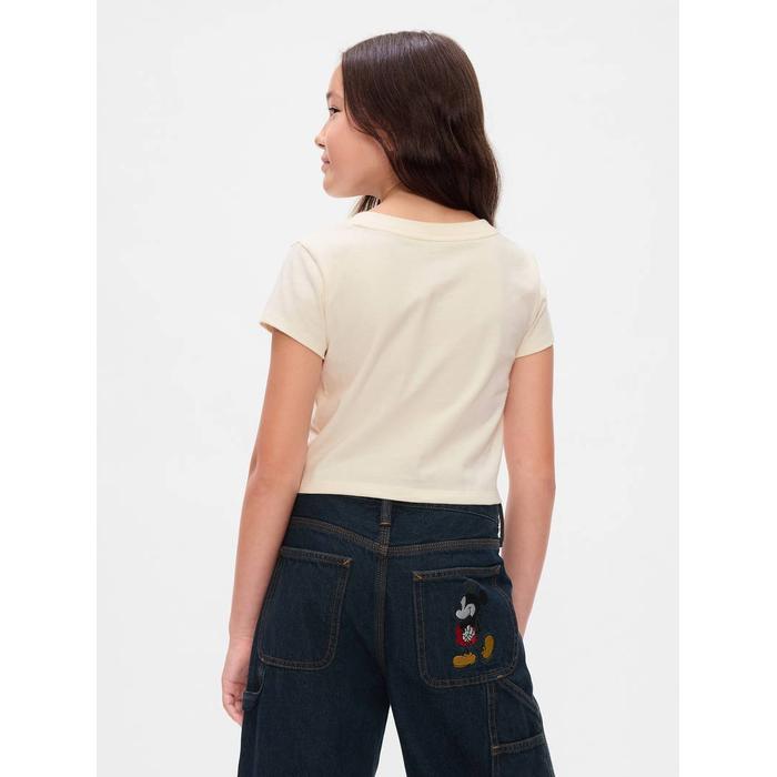 Gap × Disney İşlemeli T-Shirt цвет: Белый