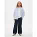 Gap × Disney Oversized Oxford Gömlek цвет: Голубой