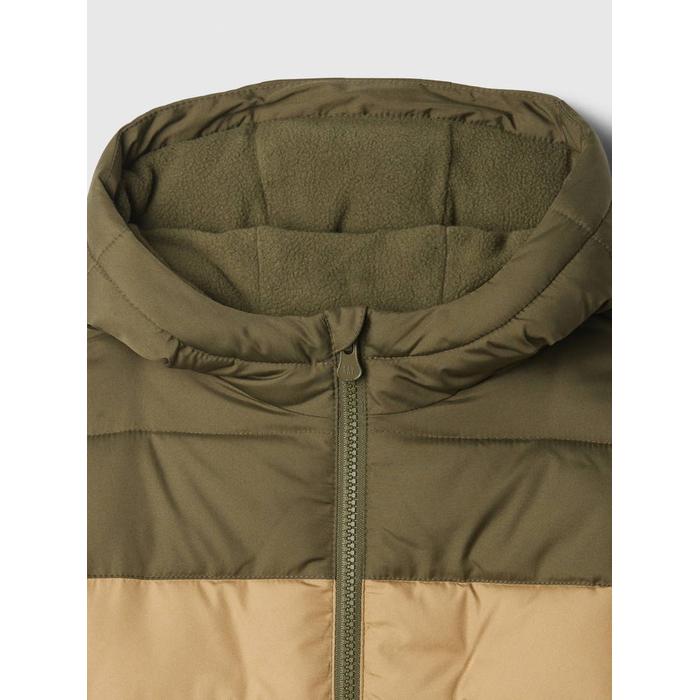 Kapitone Puffer Şişme Mont цвет: Зелёный