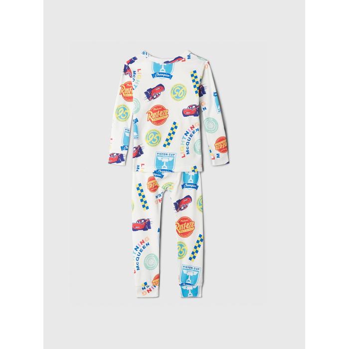 %100 Organik Pamuk Disney Desenli Pijama Takımı цвет: Белый
