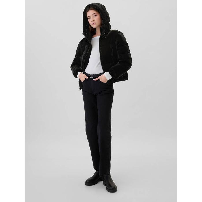 ColdControl Crop Puffer Şişme Mont цвет: Чёрный
