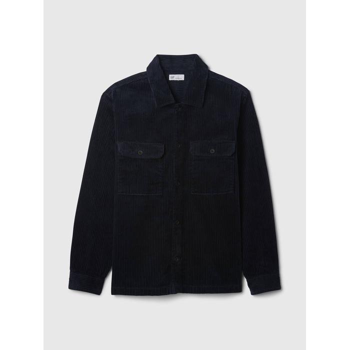 Kordon kumaşı overshirt цвет: Синий