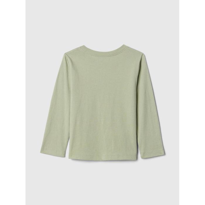Gap Logo Grafikli T-Shirt цвет: Зелёный