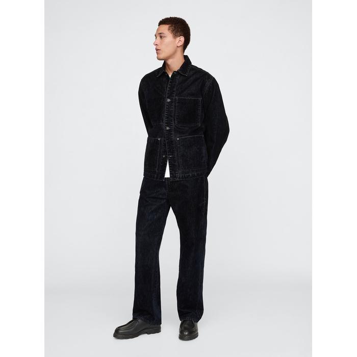 Flocked Denim İş Ceketı цвет: Синий