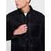Flocked Denim İş Ceketı цвет: Синий