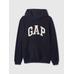 Спортивная толстовка с капюшоном с логотипом Gap цвет: Синий
