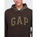 Houndstooth Logo Kapüşonlu Sweatshirt цвет: Коричневый