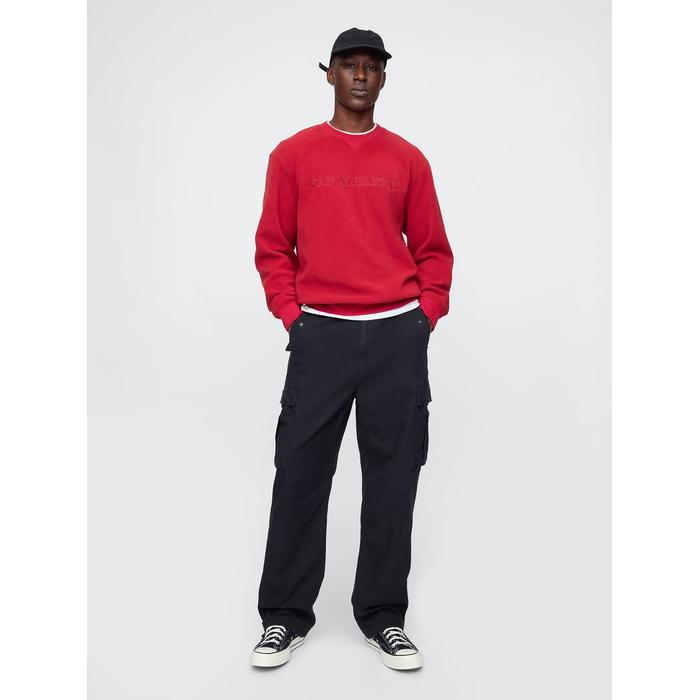 Gap logo Atletik Sweatshirt цвет: Красный