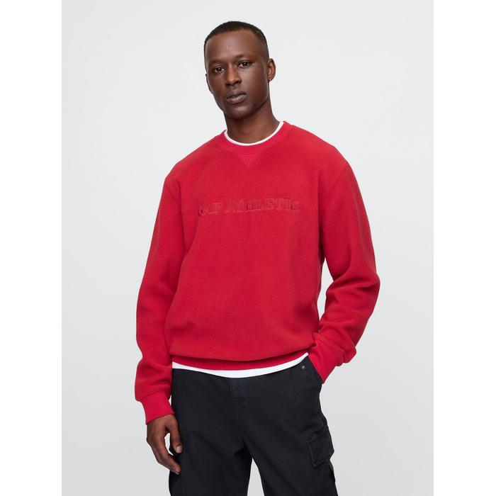 Gap logo Atletik Sweatshirt цвет: Красный