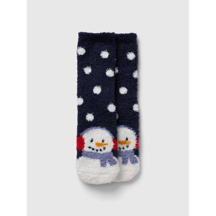 Cozy Носки с рисунком цвет: Красный