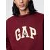 Винтажная толстовка из мягкого флиса с логотипом Gap цвет: Красный