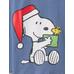 Snoopy Grafikli T-Shirt цвет: Голубой