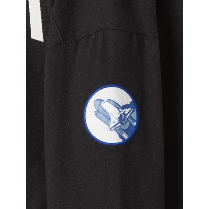 NASA Hockey Grafikli T-Shirt цвет: Чёрный