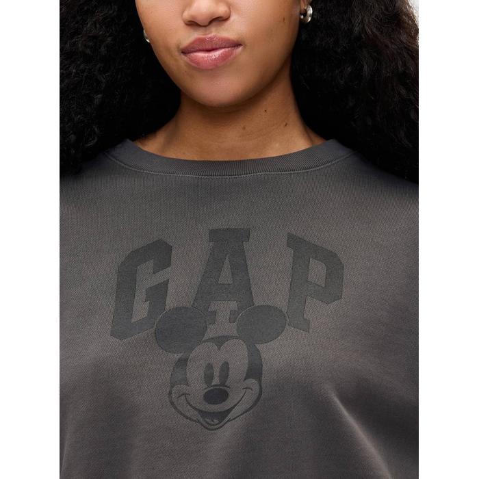 Gap × Disney Mickey Mouse Logo Crop Sweatshirt