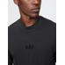 Mockneck Logo T-Shirt цвет: Чёрный