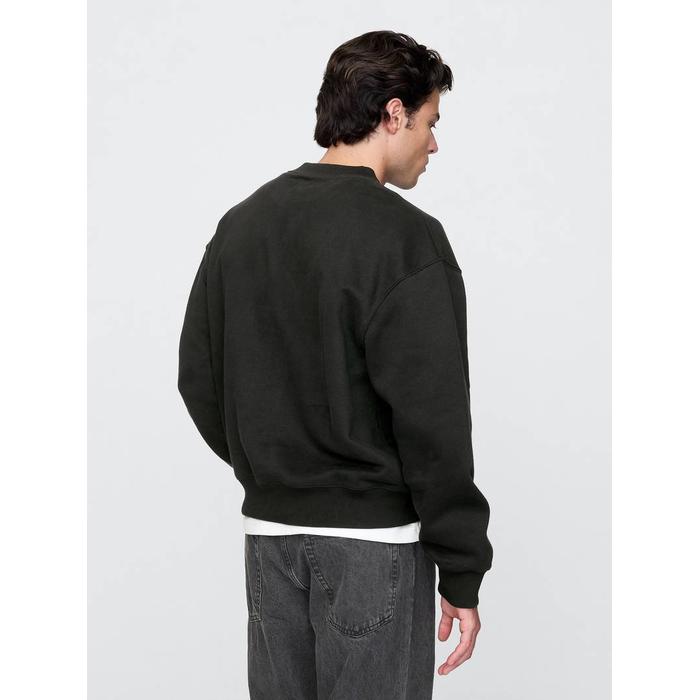 Gap Logo Vintage Soft Fleece Sweatshirt цвет: Чёрный