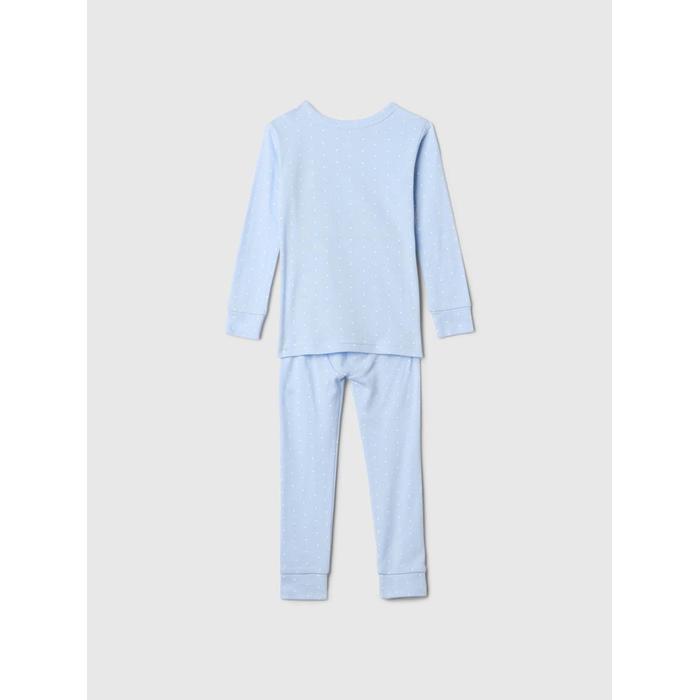 %100 Pamuk Gap × Disney Princess Grafikli Pijama Takımı цвет: Голубой