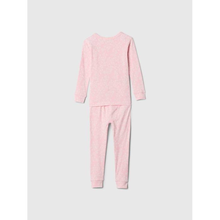 Рисунок хлопка 100% Gap × Disney Princess с пижамным костюмом цвет: Розовый