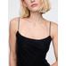 Kadife Maxi Slip Elbise цвет: Чёрный