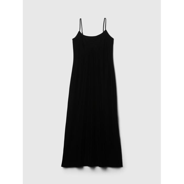 Kadife Maxi Slip Elbise цвет: Чёрный