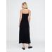 Kadife Maxi Slip Elbise цвет: Чёрный